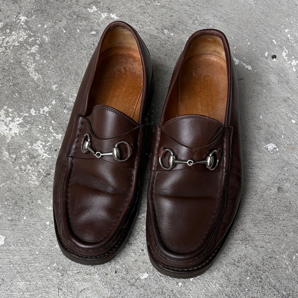 Gucci brown loafers - Picture 1 of 10
